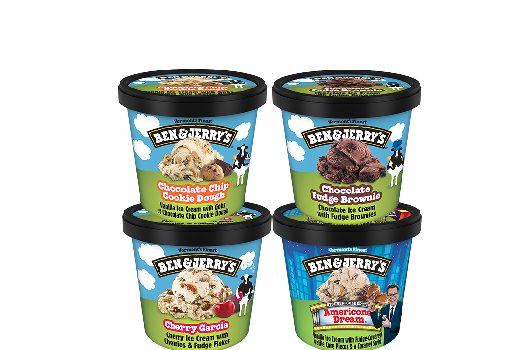 Copas de mantecado Ben & Jerry’s